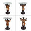 Table d'appoint avec tête de cerf et table d'appoint