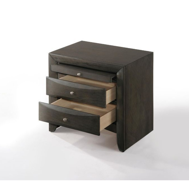 Ireland 26'' W Nightstand, Gray