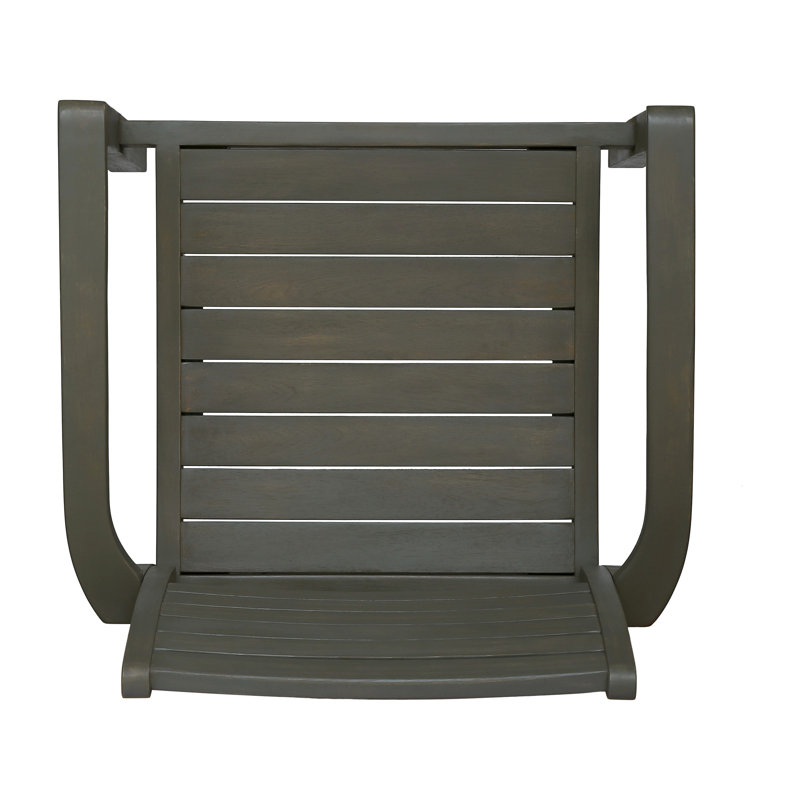 Chaises de salle à manger d'extérieur, Gris