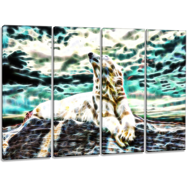 «Polar Bear at Rest», impression, H 30 po x l 40 po