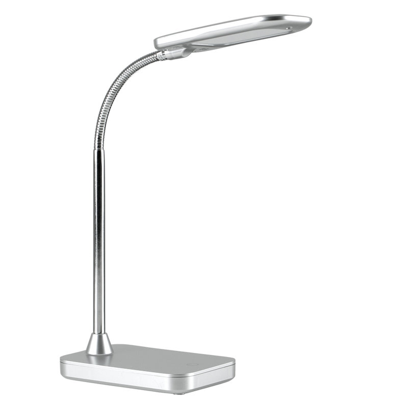 Solok Plastic Desk, Silver