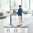 Black Electric Dual Motor Desk Frame
