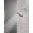 PivotPro Rain Showerhead, Single Setting 7 Inch Round Shower Head Chrome-116423693