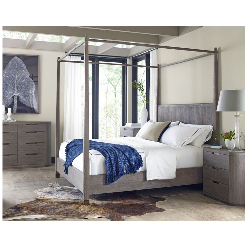Palmer 32'' W Solid Wood Nightstand, Drifwood