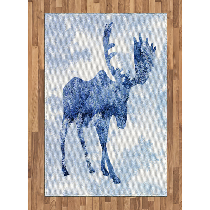 Tapis décoratif Moose, Rectangle— 4 pi x 5 pi 8 po