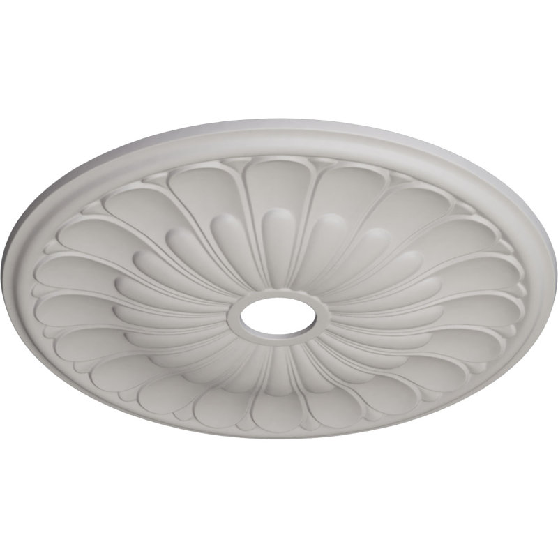Médaillon de plafond Endurathane, 24 po x P 1 5/8 po (pour auvents jusqu'à 9 1/4 po), finition bronze peint à la main