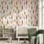 Adhésif mural feuilles de blé amovible Carrots
