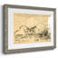 Hatched Horizon II, reproduction d'art encadrée-151151825-151151853