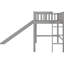 Lit mezzanine simple gris avec glissade amusante et amovible-2000038591-2000038560