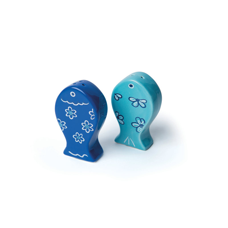 Brand Ocean Ceramic No Salt And Pepper Shaker Set