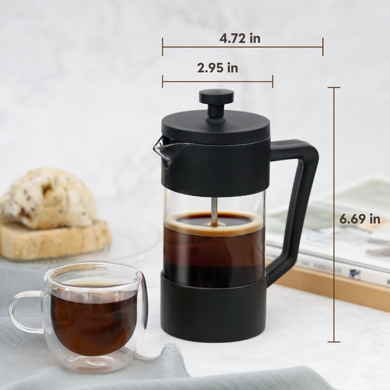 Glass French Press Coffer Maker (350ml,12 oz)