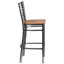 Tabouret de bar en métal «X»-101610165