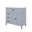 Meuble-lavabo avec tiroirs 36 po, 36 po-1736875573
