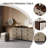 Makeup Vanity with Light mirror,6 drawers,Power Outlet