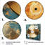 Disque vinyle doré et vert Melody I - Vinyle, art mural-499204804-499204805