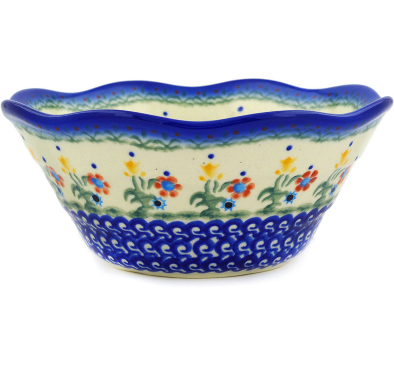 Spring Flowers Stoneware Rice Bowl