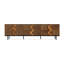 Meuble télé rétro en bois massif Nut-Brow-1143550938
