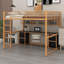 Lit mezzanine double avec tiroirs Alekzander Kids-24646858
