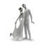 Happy Anniversary Couple Figurine-50342147