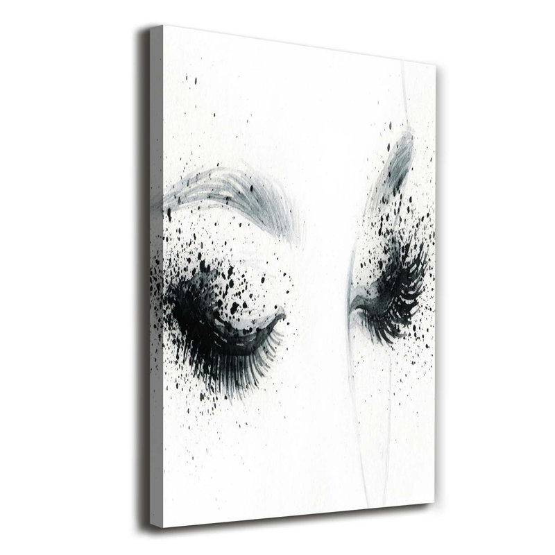 Makeup - Wrapped Canvas Print