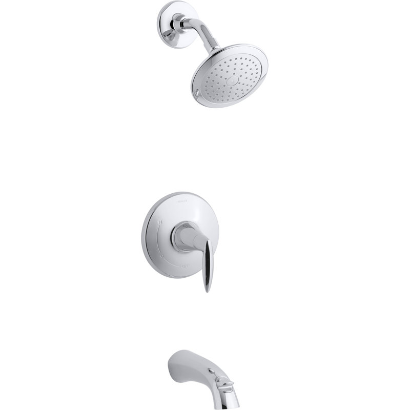 Alteo Tub and Shower Faucet, Polished Chrome