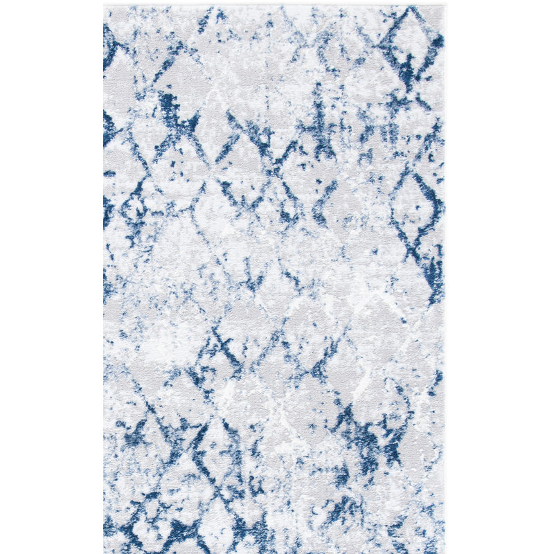 Doveton 700 Performance Geometric Rug, Carré 5 pi 3 po