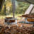 Outdoor Camping Tent Wood Burner Stove With 7 Chimney Pipes Backyard Stove
