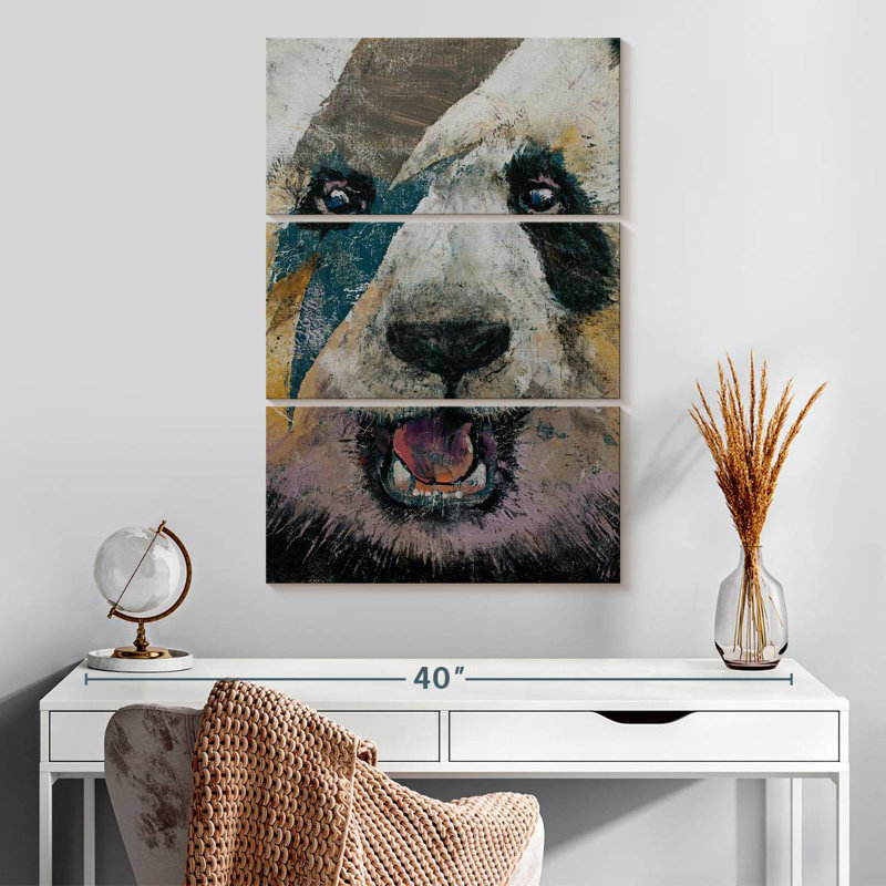 Brampt Panda Rock, 32" H x 20" W