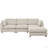 4 - Piece 113'' Upholstery L Shaped Sectional Sofa, Sectional Sofa Couch, L Shaped Sofa with Convertible Chaise-2046019636