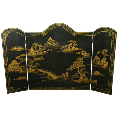 3 Panel Fireplace Screen