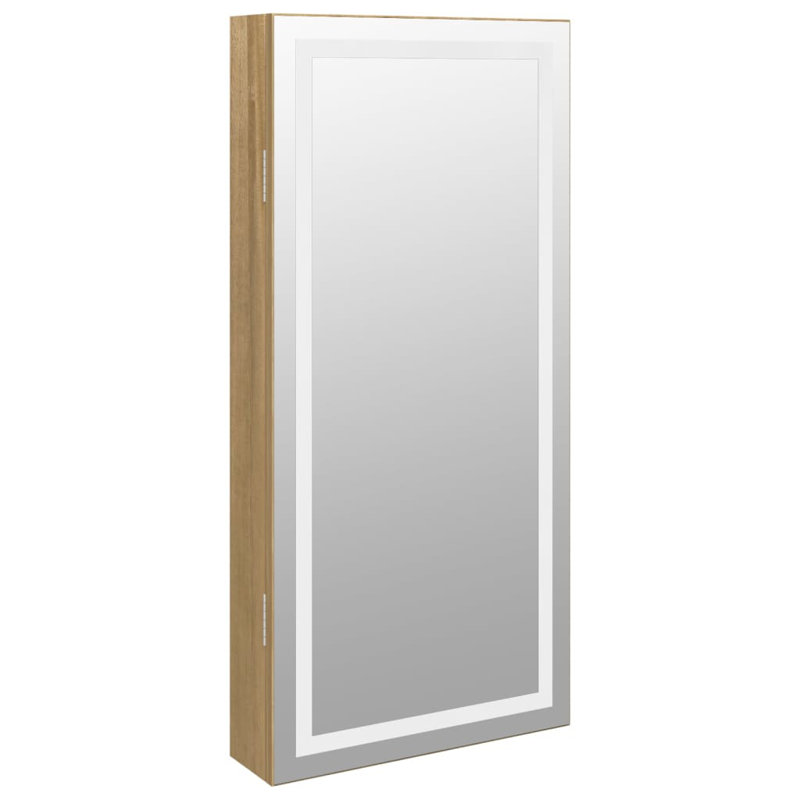 Adalai Jewelry Armoire, Brown