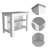 Cala Kitchen Island, Four Legs, Three Shelves-626801449