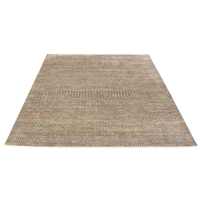 Tapis gris foncé Silk Shadow 8 pi 0 po x 9 pi 11 po