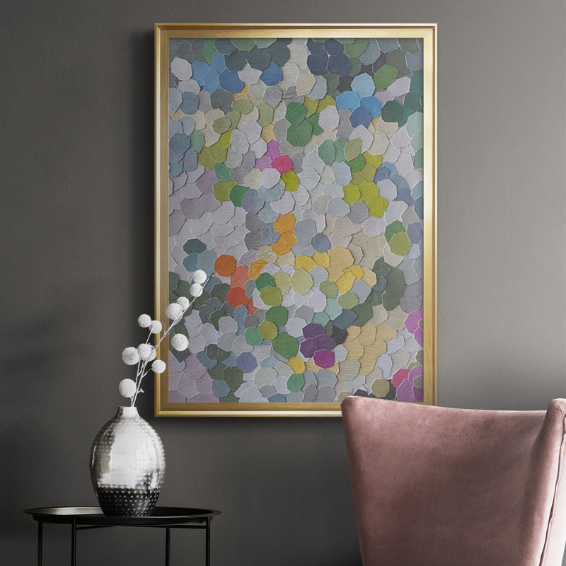 Canne Garden par Coco Good Print, Or, H 30,5 po x l 22,5 po x P 1 po