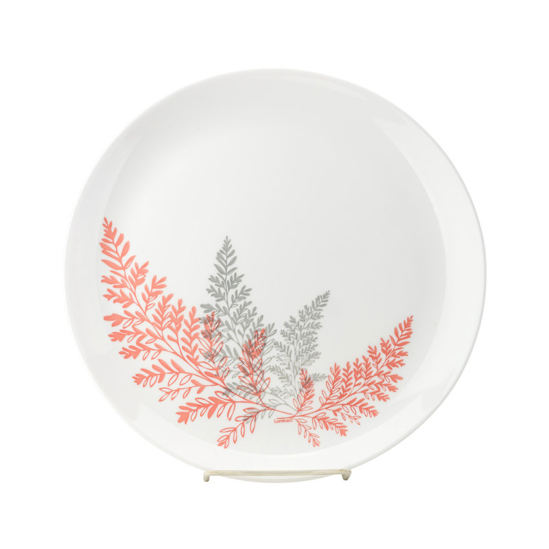 Assiette plate 18 pièces, service pour 6