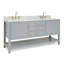 Ensemble de meuble-lavabo double 73 po Abby-80478316-80478317-125308249