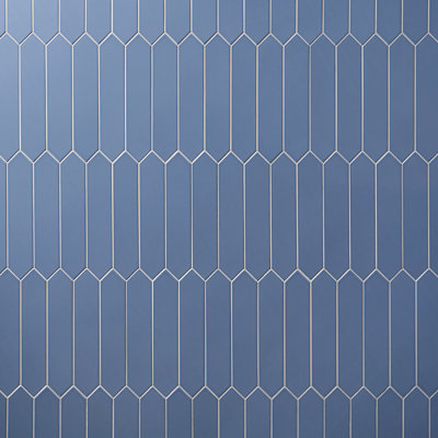Lois 2.6" x 13" Ceramic Elongated Hexagon Picket Wall Tile