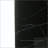 Cylinder MGO Side Table with Black Marble Finish