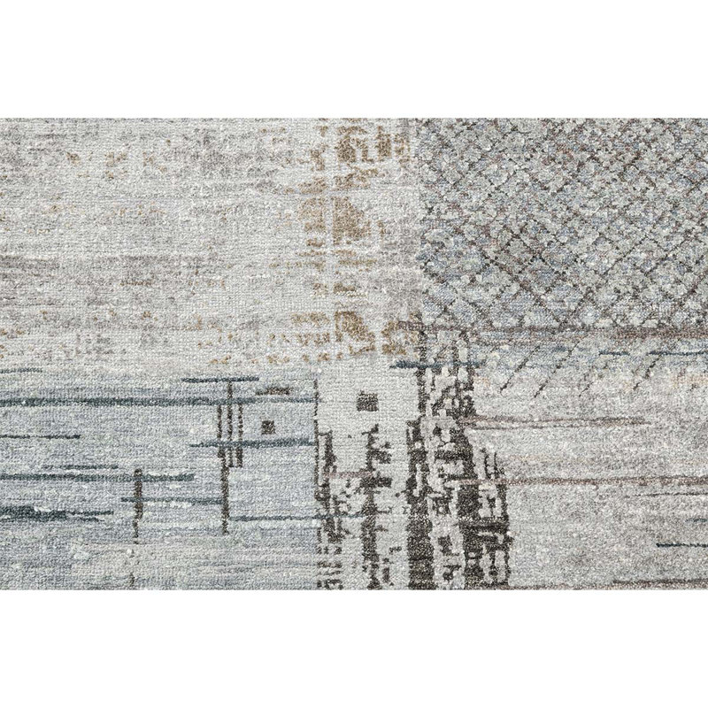 Abstract Area Rug, Rectangle 8' x 10'