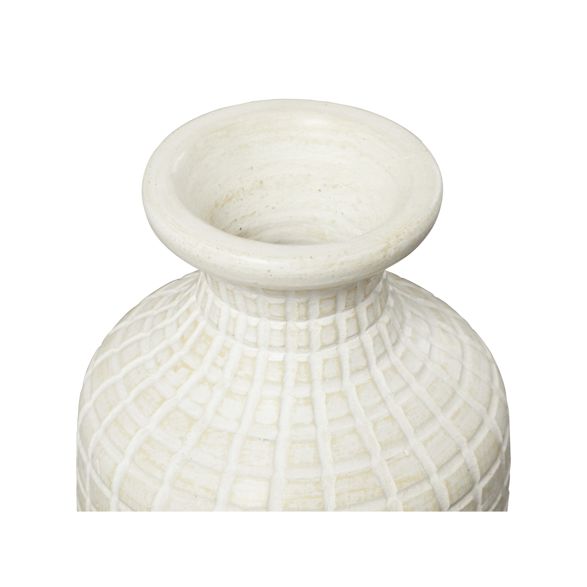 Almeria Terracotta Table Vase, 18.85" H x 8.85" W x 9" D