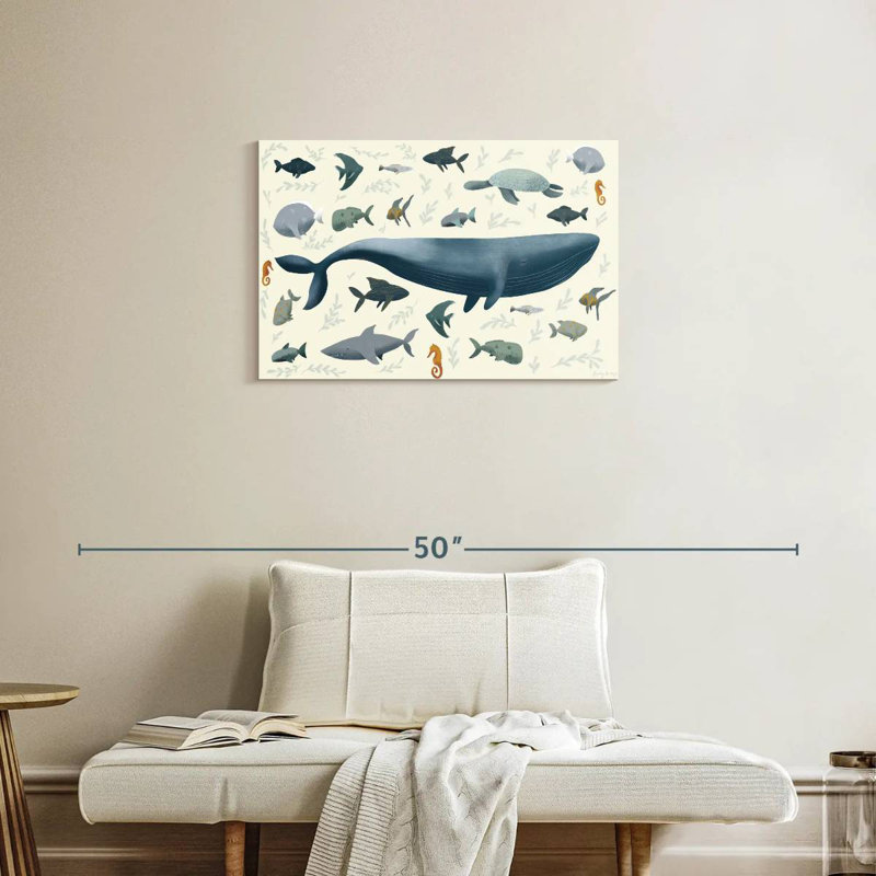 Sea Animals, 20" H x 30" W