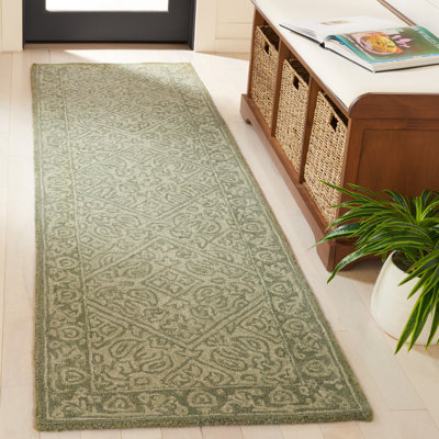 Ajdin Hand Woven Wool/Cotton Area Rug