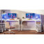 Reversible 110Cm W Computer Desk,Home Office Desk Gaming Table With Storage Shelf&LED Lights-1747954261