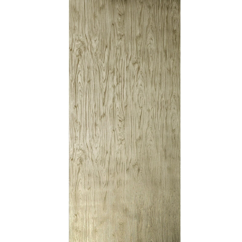 Papier peint moderne texturé imitation bois brun clair