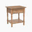 40cm W Solid Wood Bedside Table