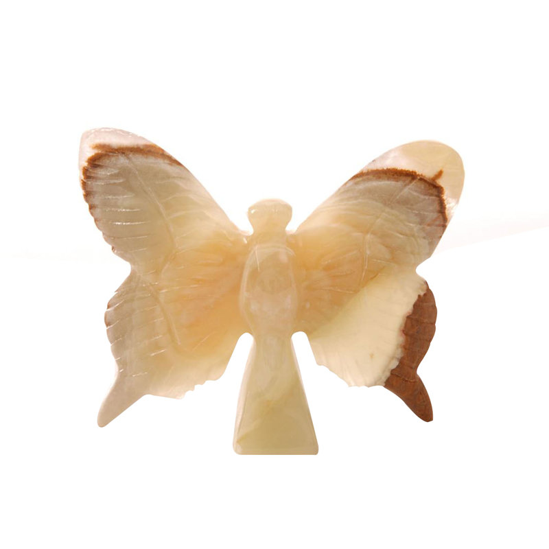 Hand Made Marble Butterfly Figurine