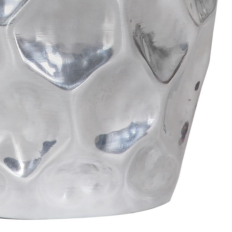Webster End Table, Silver