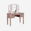 Ensemble coiffeuse et tabouret en bois massif Darolyn-2046955050
