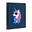 Élégante licorne sur lunettes de soleil encadrée par Jessica Beck-78356589-74364654