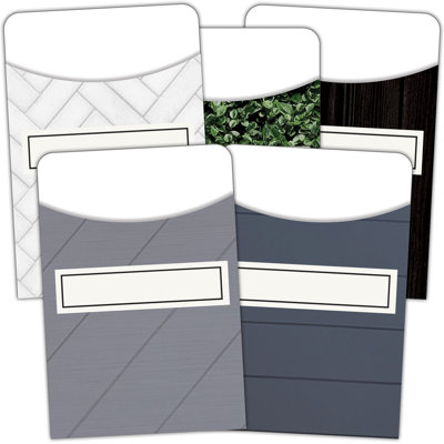 Modern Farmhouse Library Pockets